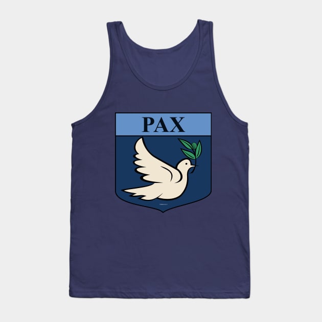 Pax (Peace) Tank Top by FunkilyMade